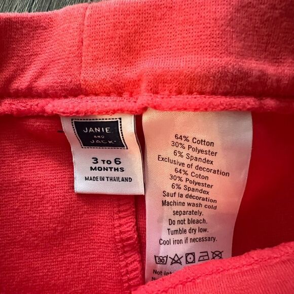 Janie and Jack baby Girl leggings size 3 -6 months - Picture 4 of 4